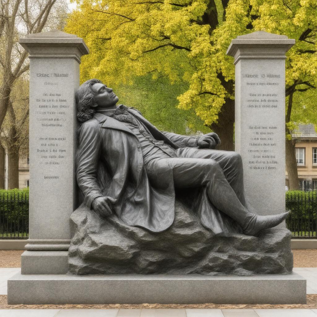 Oscar Wilde Memorial Sculpture